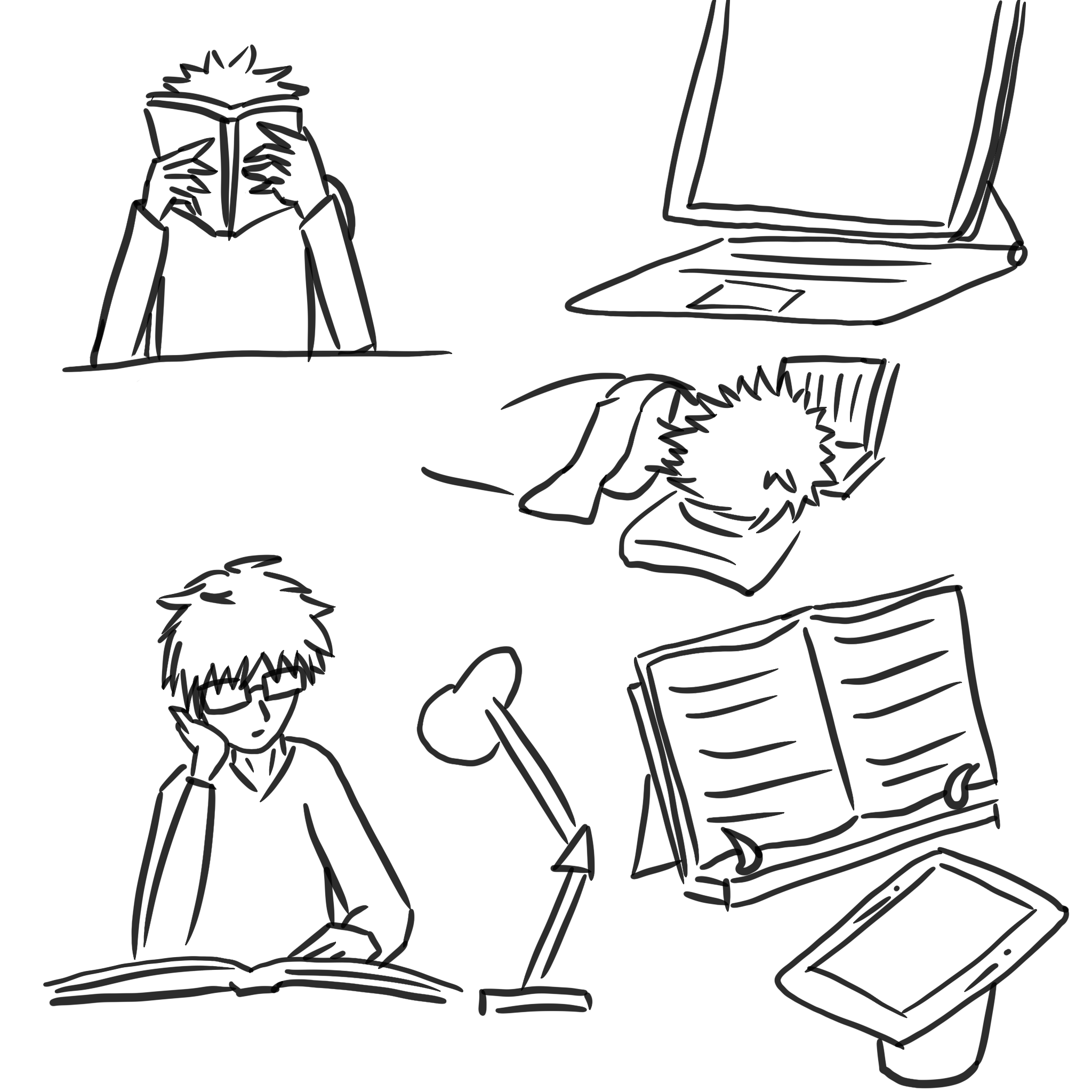 另一些阅读姿势